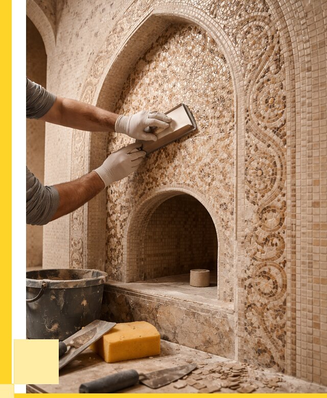 Мозаика для хамама в Елабуге под ключ от 5064 р. | ЭриданЛбг